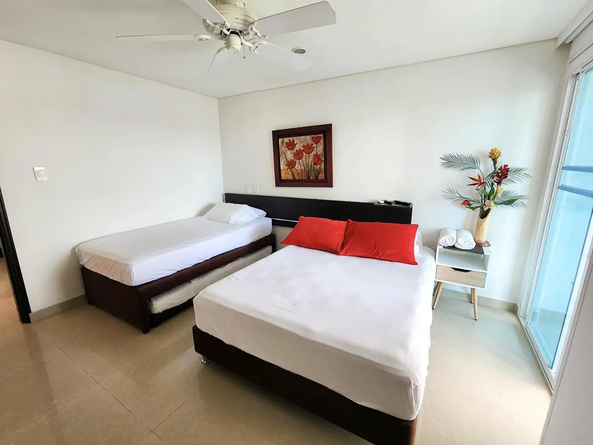 Apartamentos Con Vista Al Mar Brisa Marina Rodadero - By Bedviajes Santa Marta  Apartment
