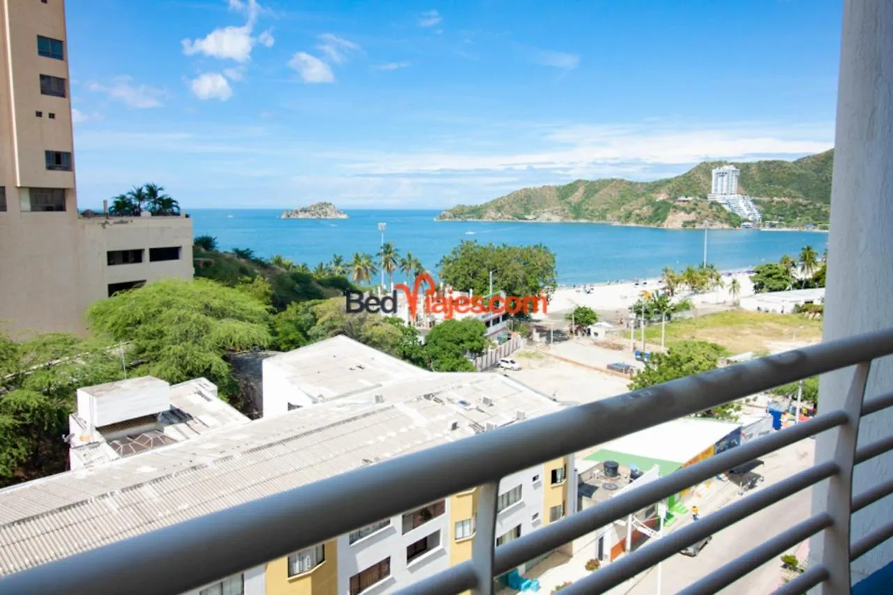 Apartment Apartamentos Con Vista Al Mar Brisa Marina Rodadero - By Bedviajes Santa Marta