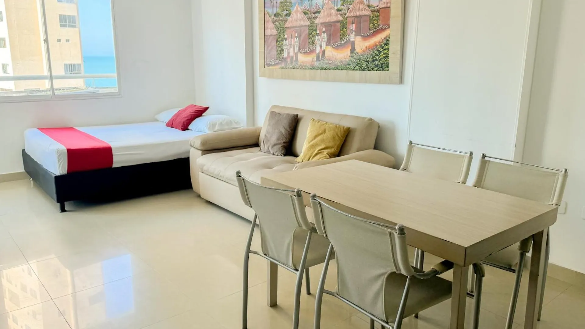 Apartamentos Con Vista Al Mar Brisa Marina Rodadero - By Bedviajes Santa Marta  Apartment